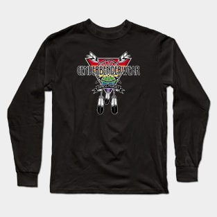 GenderBenderWear Dreamcatcher Logo (Black) - "Express Yourself" Long Sleeve T-Shirt